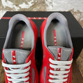 Prada Americas Cup Rosso Rubber Sneaker Sz 7 (40) DS