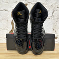 Air Jordan 1 High Black Metallic Gold Sz 10