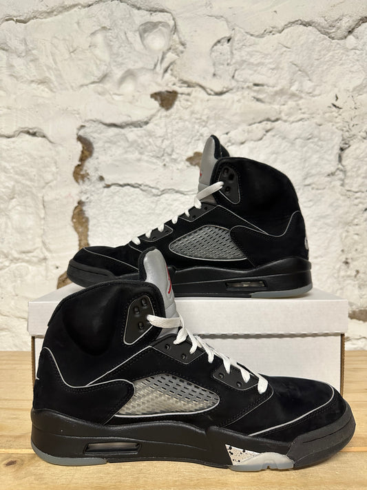 Air Jordan 5 Black Metallic Reimagined Sz 10