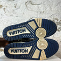 Louis Vuitton Navy White Skate Sneaker Sz 10.5 (9LV)