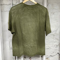 Saint Vanity Saint Was Here Olive T-Shirt Sz M