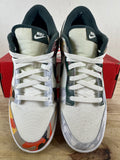 Nike Dunk Low Sail Multi-Camo Sz 10