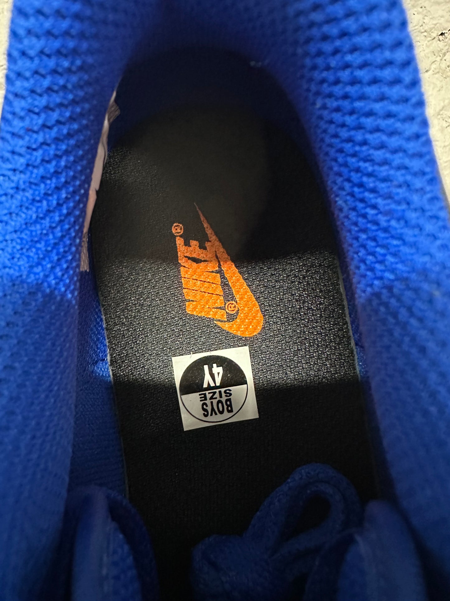 Nike Dunk Low Cobalt Sz 4Y DS