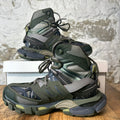 Balenciaga High Green Navy Track Runner Sneaker Sz 6.5 (39)