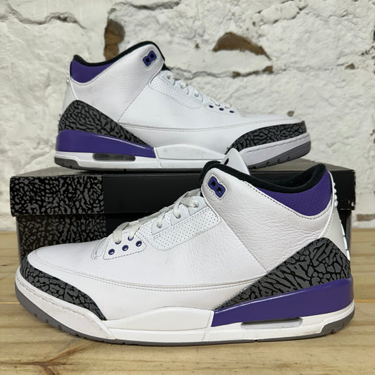 Air Jordan 3 Dark Iris Sz 13