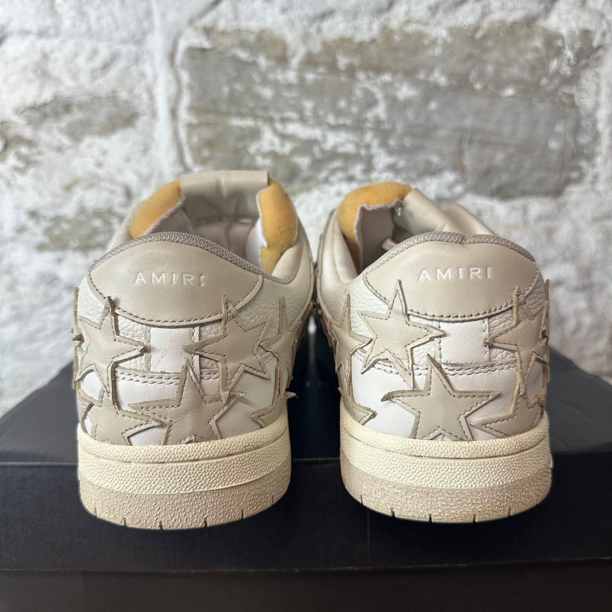 Amiri Beige Star Chunky Birch Sneaker Sz 14 (47)