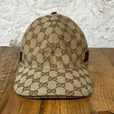 Gucci Brown Monogram Hat S