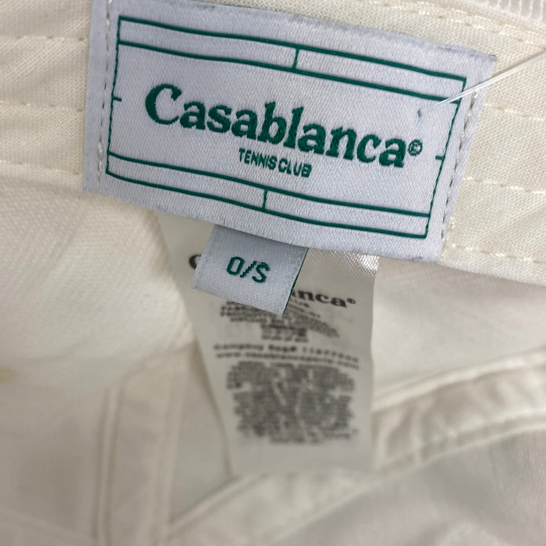 Casablanca Tennis Club White Hat