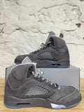 Air Jordan 5 Wolf Grey Sz 12