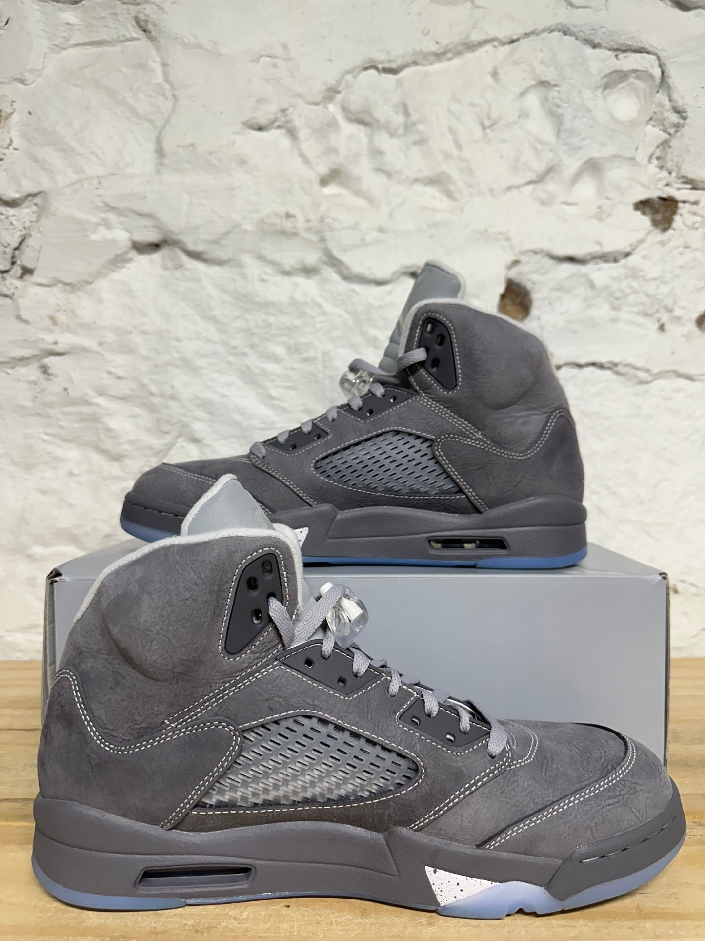 Air Jordan 5 Wolf Grey Sz 12