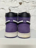 Air Jordan 1 High Court Purple 2.0 (Suede) Sz 10