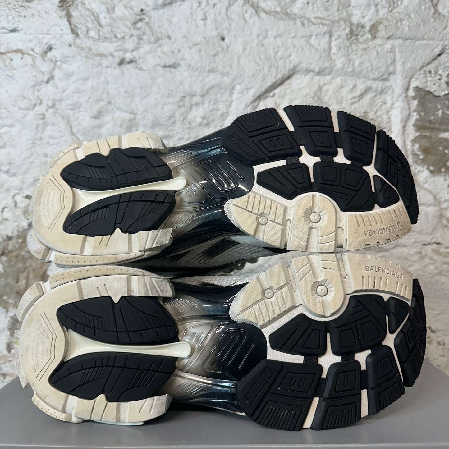 Balenciaga Runner Black Gradient White Sneaker Sz 12 (45)