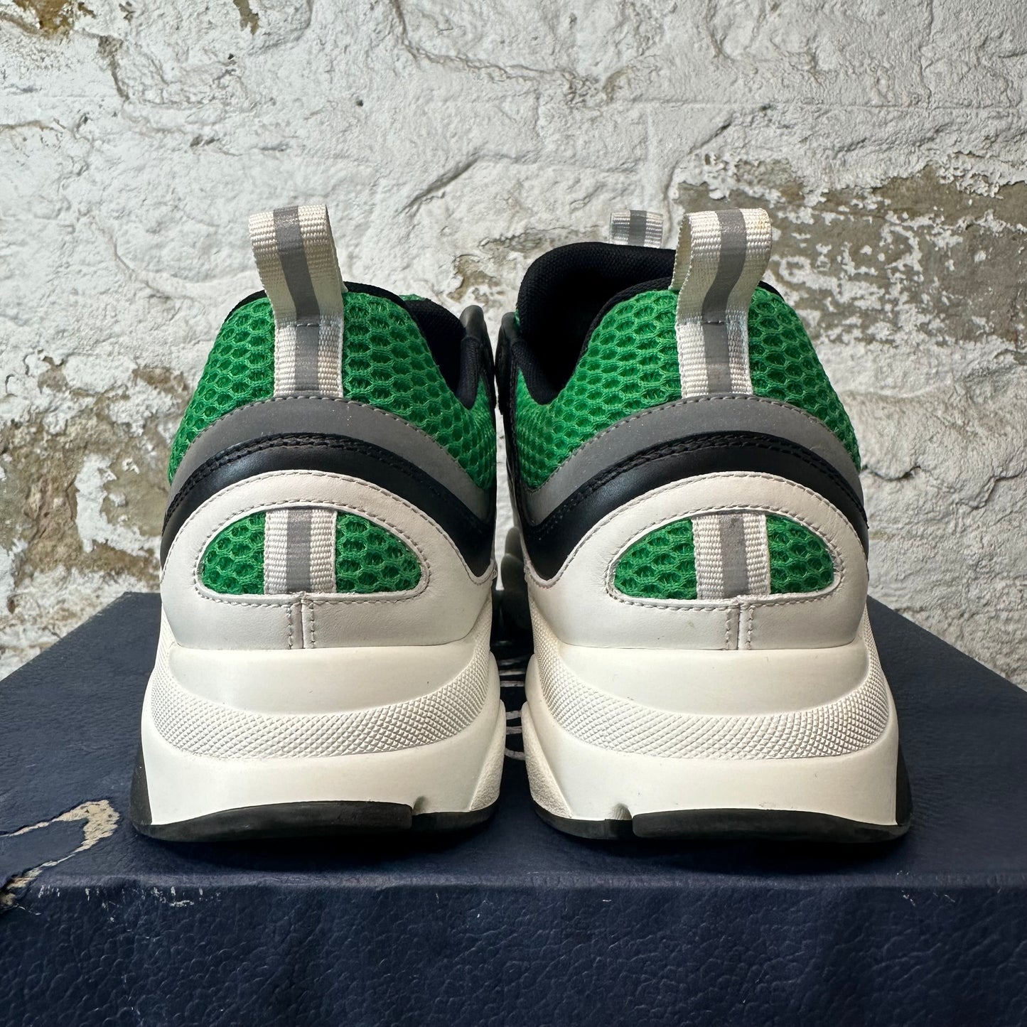 Dior B22 Black White Green Sneaker Sz 10 (43)