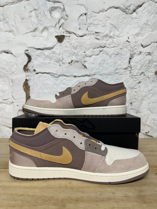 Air Jordan 1 Low Taupe Haze Craft Sz 14 DS