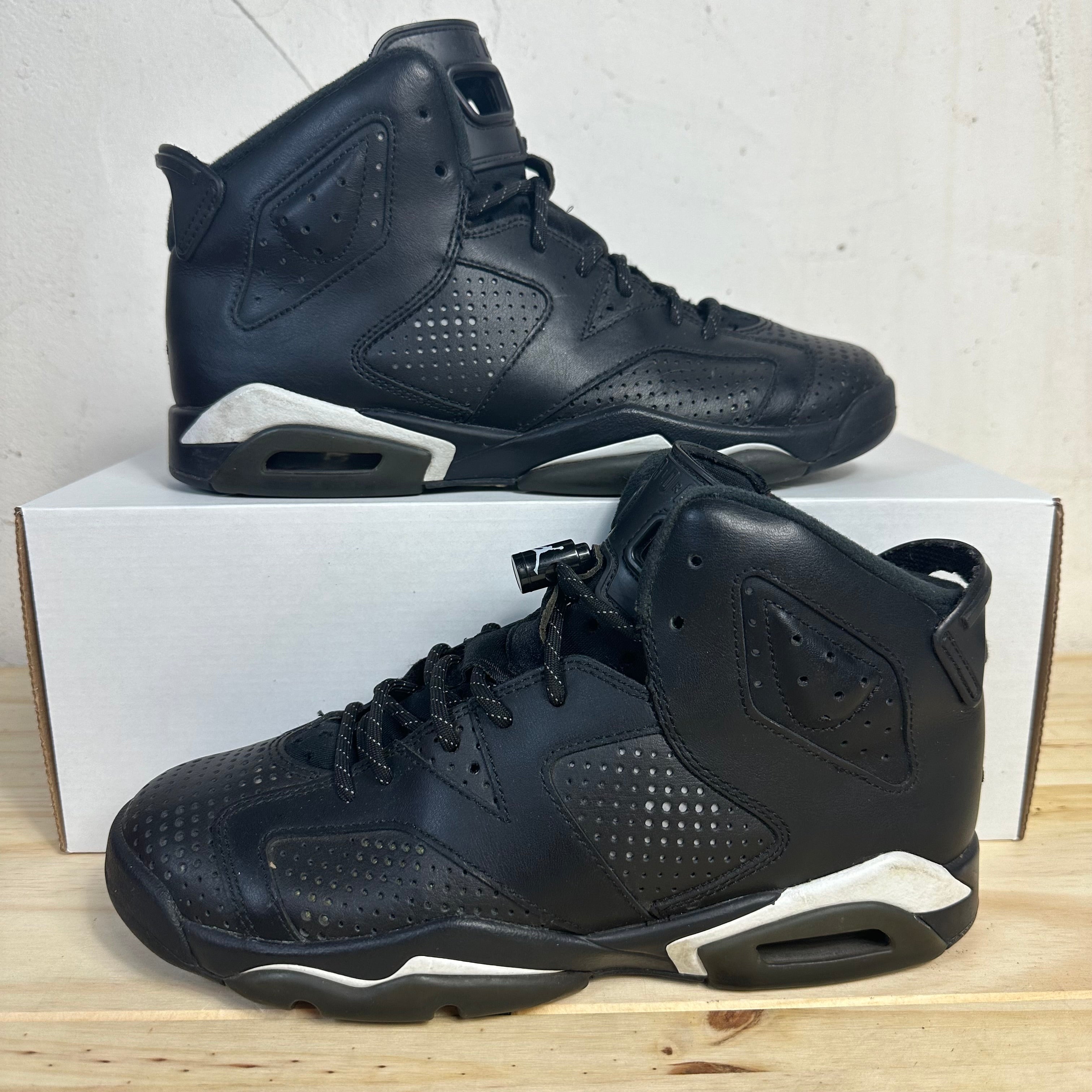 Air Jordan 6 Black Cat Sz 7Y