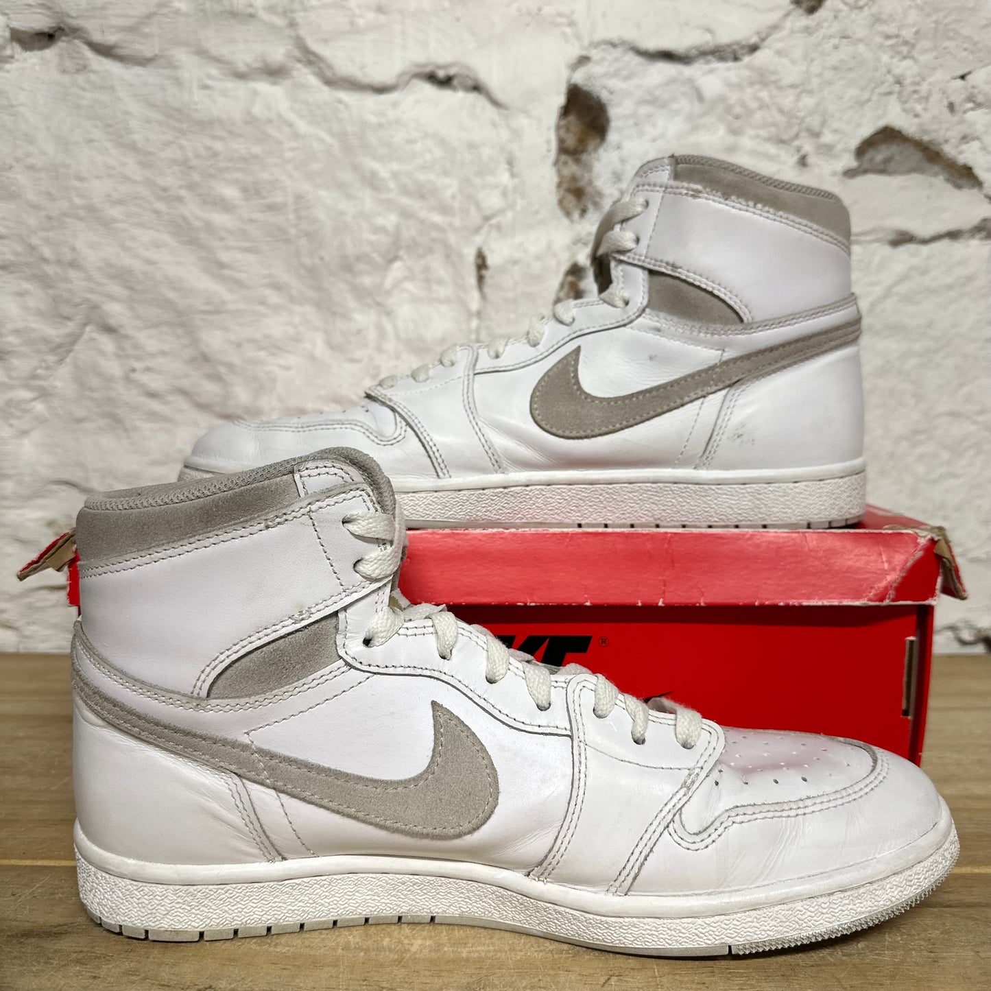 Air Jordan 1 High 85' Neutral Grey Sz 12