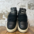 Rick Owens Low TurboWPN Black Cream Sneaker Sz 8.5