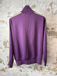 Palm Angels Zip Purple Track Jacket Sz M