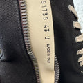 Rick Owens Mega Bumper Black Milk Sneaker Sz 10 (43)