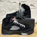 Air Jordan 5 Black Metallic Reimagined Sz 10 DS