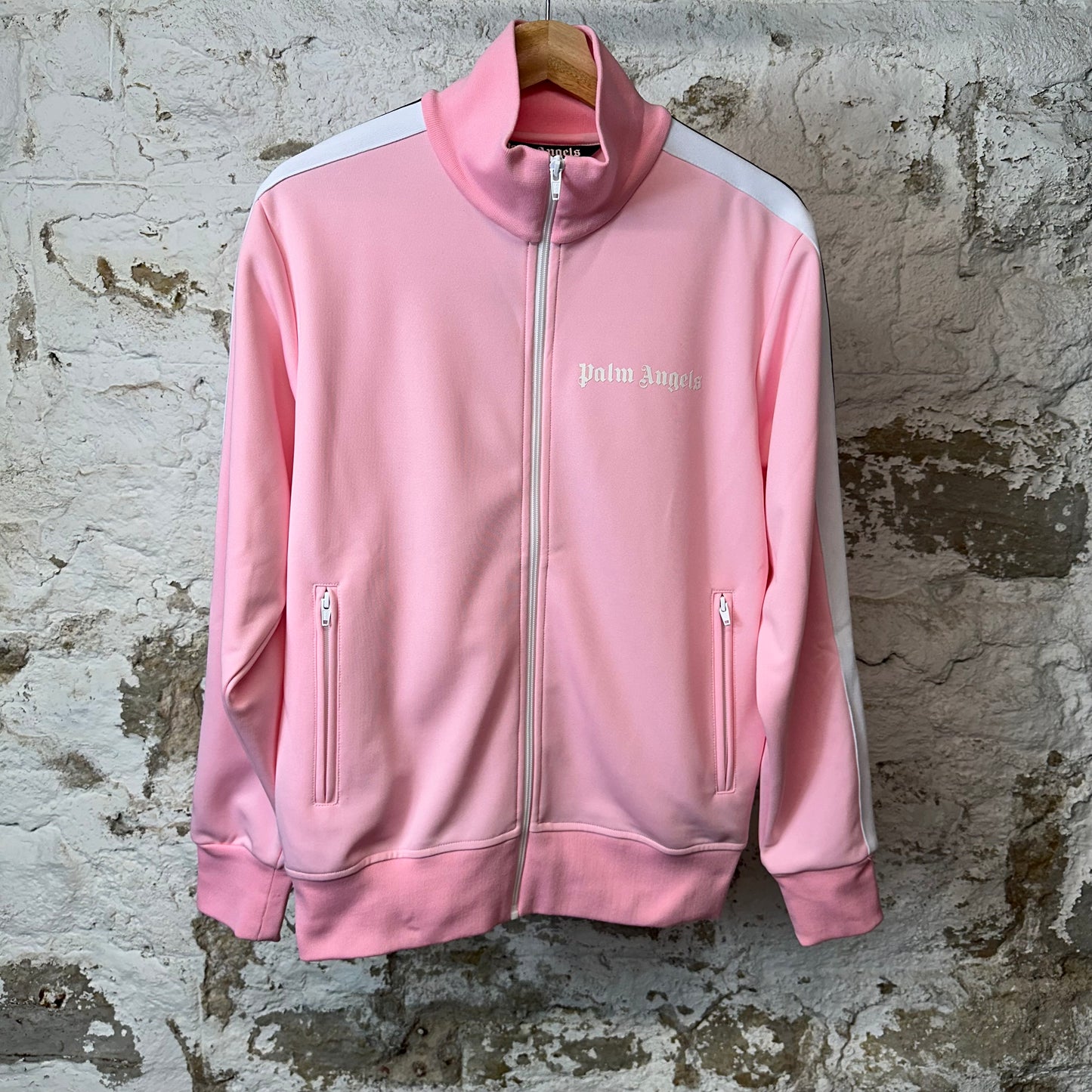 Palm Angels Pink Track Jacket Sz M