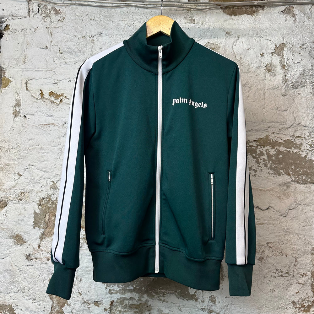Palm Angels Dark Green Track Jacket Sz M
