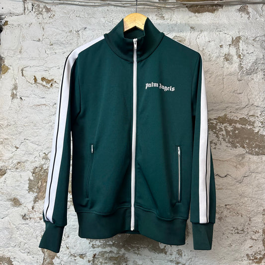 Palm Angels Dark Green Track Jacket Sz M