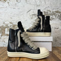 Rick Owens High TVHKB Jumbo Lace Black Milk Sneaker Sz 8.5 (41.5)