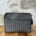 Goyard Jouvence Grey Monogram Toiletry Bag