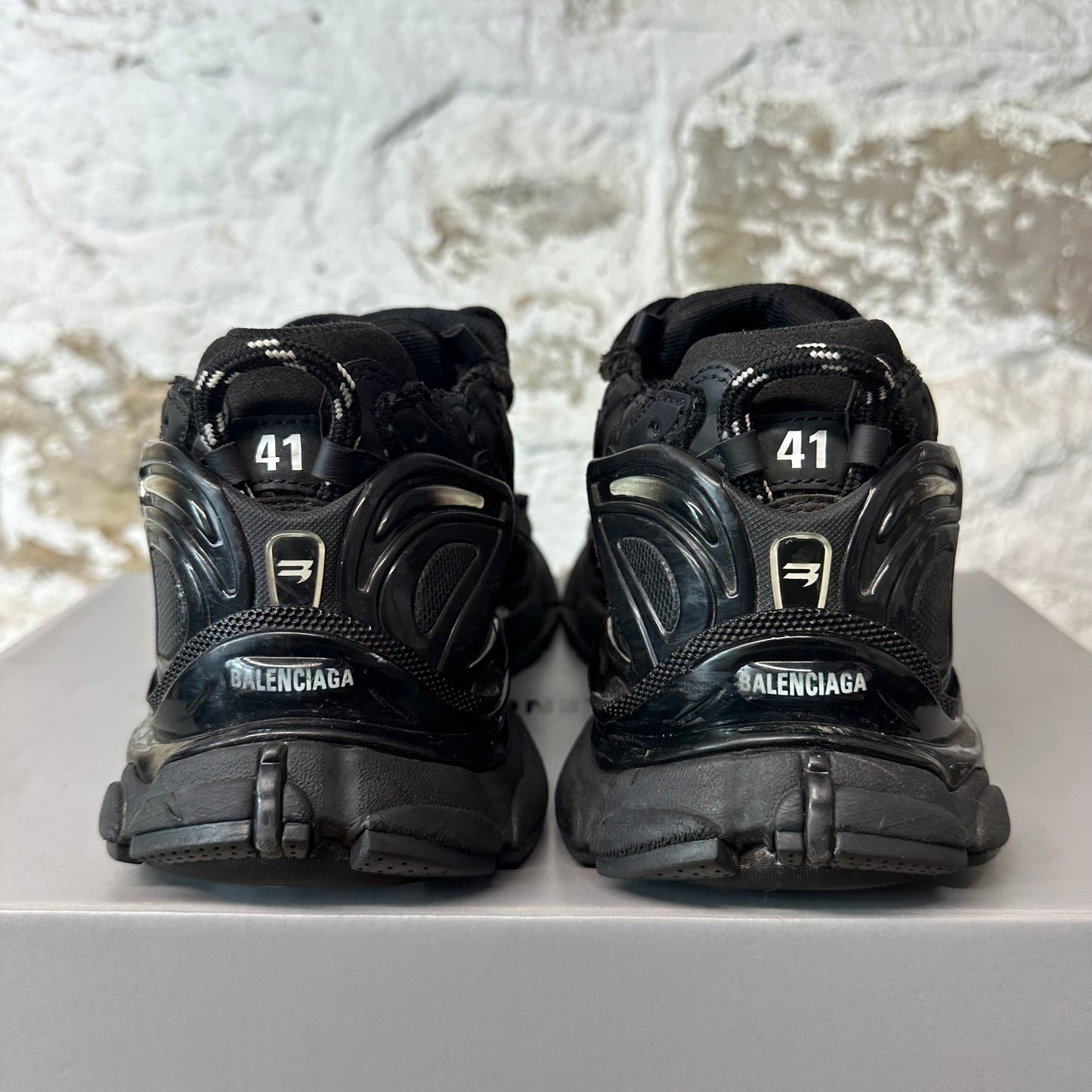 Balenciaga Runner Triple Black Matte Sneaker Sz 8 (41)
