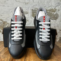 Prada Americas Cup Black Rubber Sneaker Sz 11 (44) DS