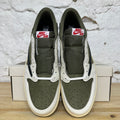 Air Jordan 1 Low Travis Scott Medium Olive Sz 12 DS