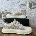 Amiri Beige Glitter Star Cream Sneaker Sz 12 (45)