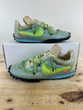 Nike Waffle Racer Off-White Vivid Sky Sz 9(10.5W)