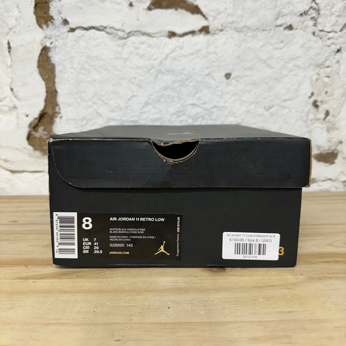 Air Jordan 11 Low Iridescent Sz 8