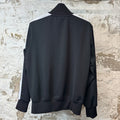 Palm Angels Black White Track Jacket Sz L