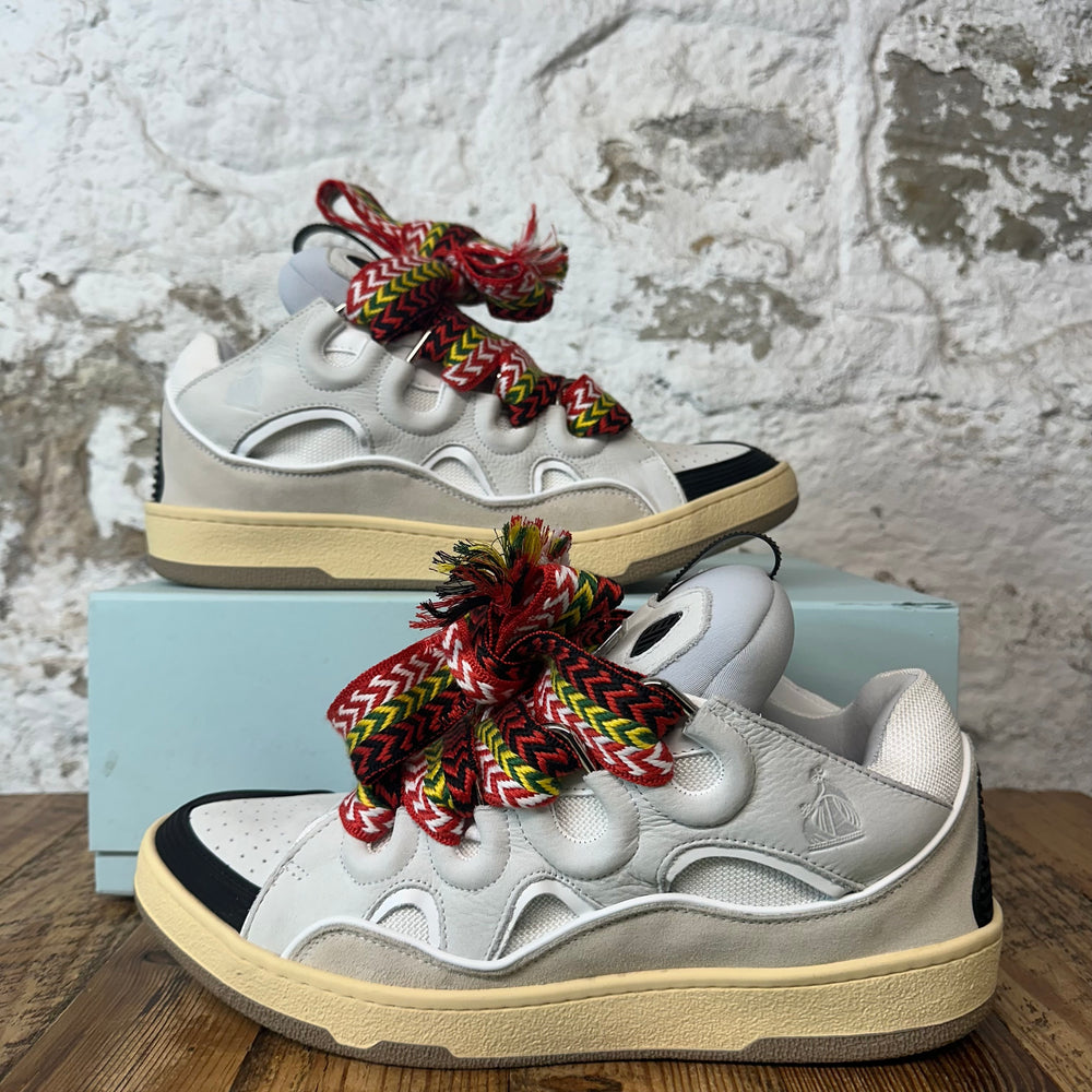 Lanvin Curb Multicolor Lace Grey Sneaker Sz 12 (45)