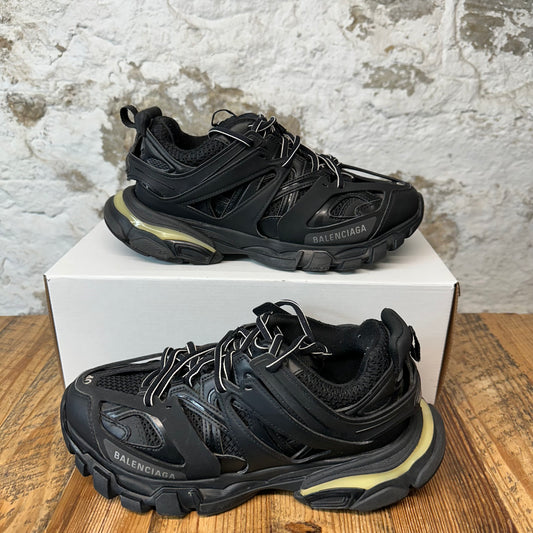 Balenciaga Track Runner Triple Black LED Sneaker Sz 7 (40)
