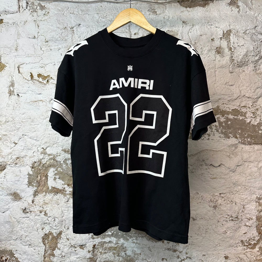 Amiri Black White 22 Skater T-shirt Sz XS