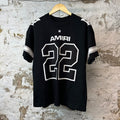 Amiri Black White 22 Skater T-shirt Sz XS