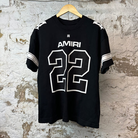 Amiri Black White 22 Skater T-shirt Sz XS