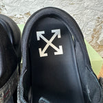 Off White Black Strap Sandal Sz 6.5 (39) DS