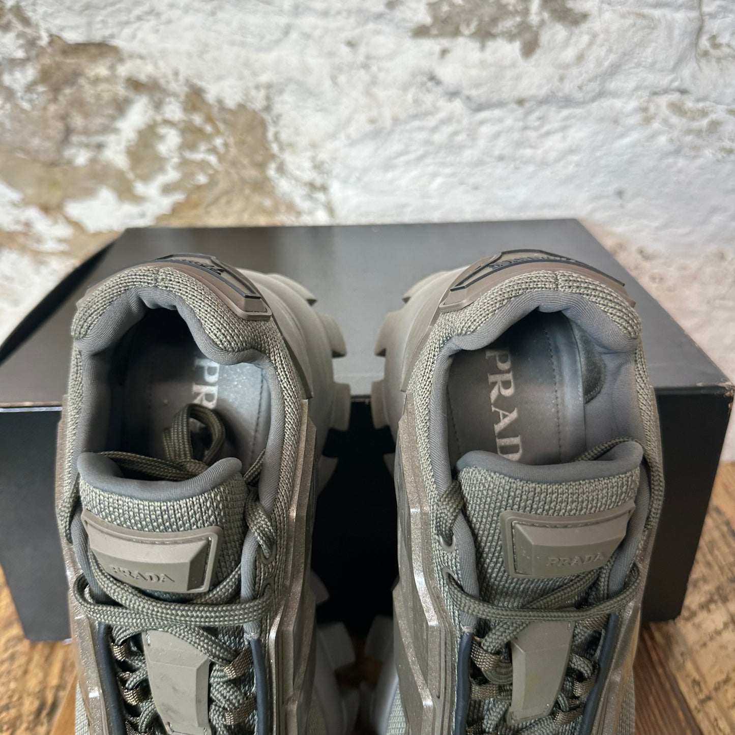 Prada Cloudbust Thunder Grey Sneaker Sz 5.5