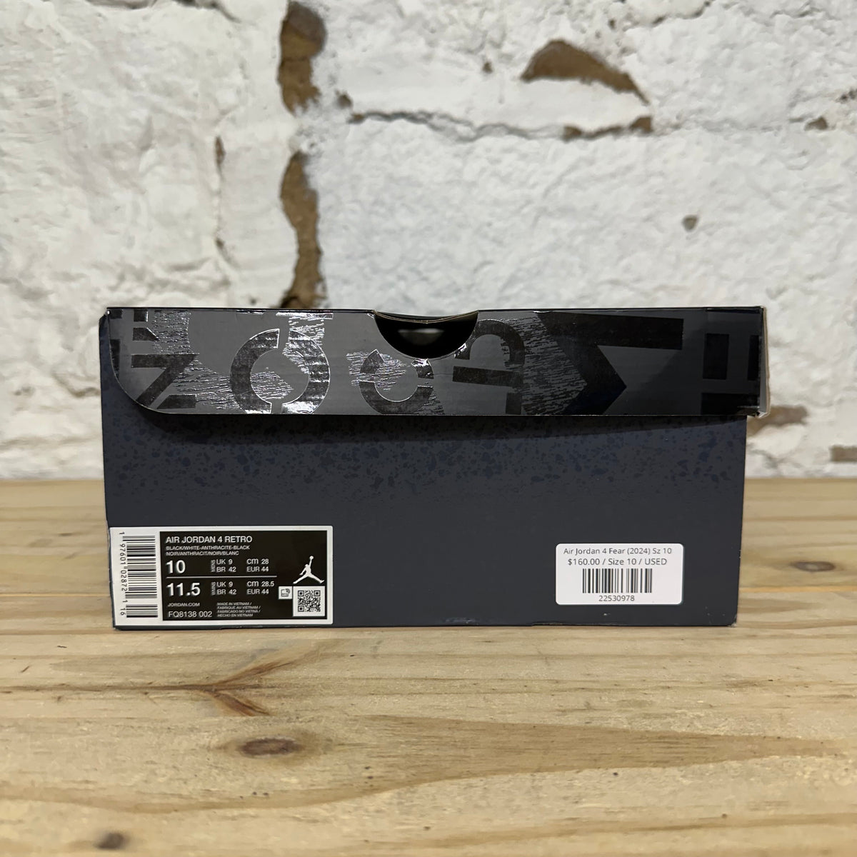 Air Jordan 4 Fear (2024) Sz 10