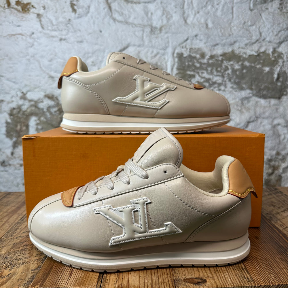 Louis Vuitton Buttersoft Beige Sneaker Sz 9.5 (8LV)