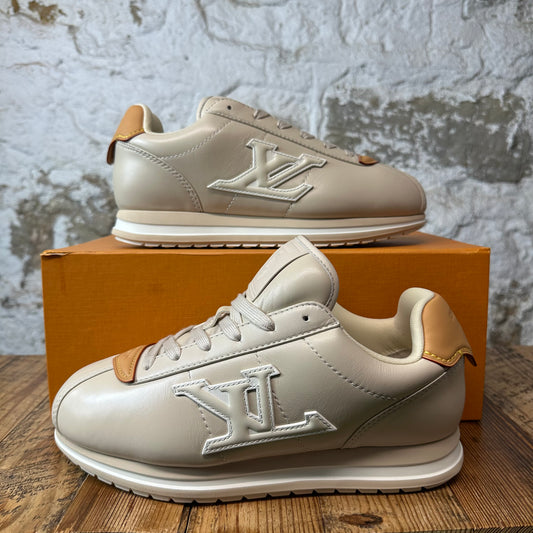 Louis Vuitton Buttersoft Beige Sneaker Sz 9.5 (8LV)