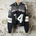Vale Jerzee Zip Up Black Hoodie