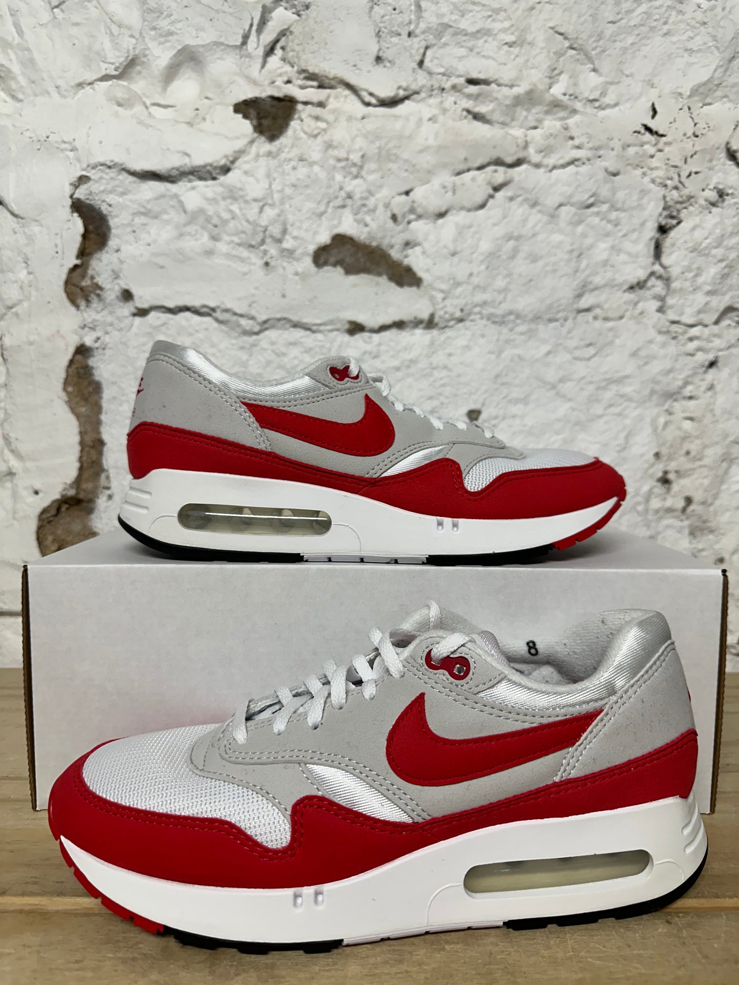 Nike Air Max 1 86 OG Big Bubble University Red Sz 8