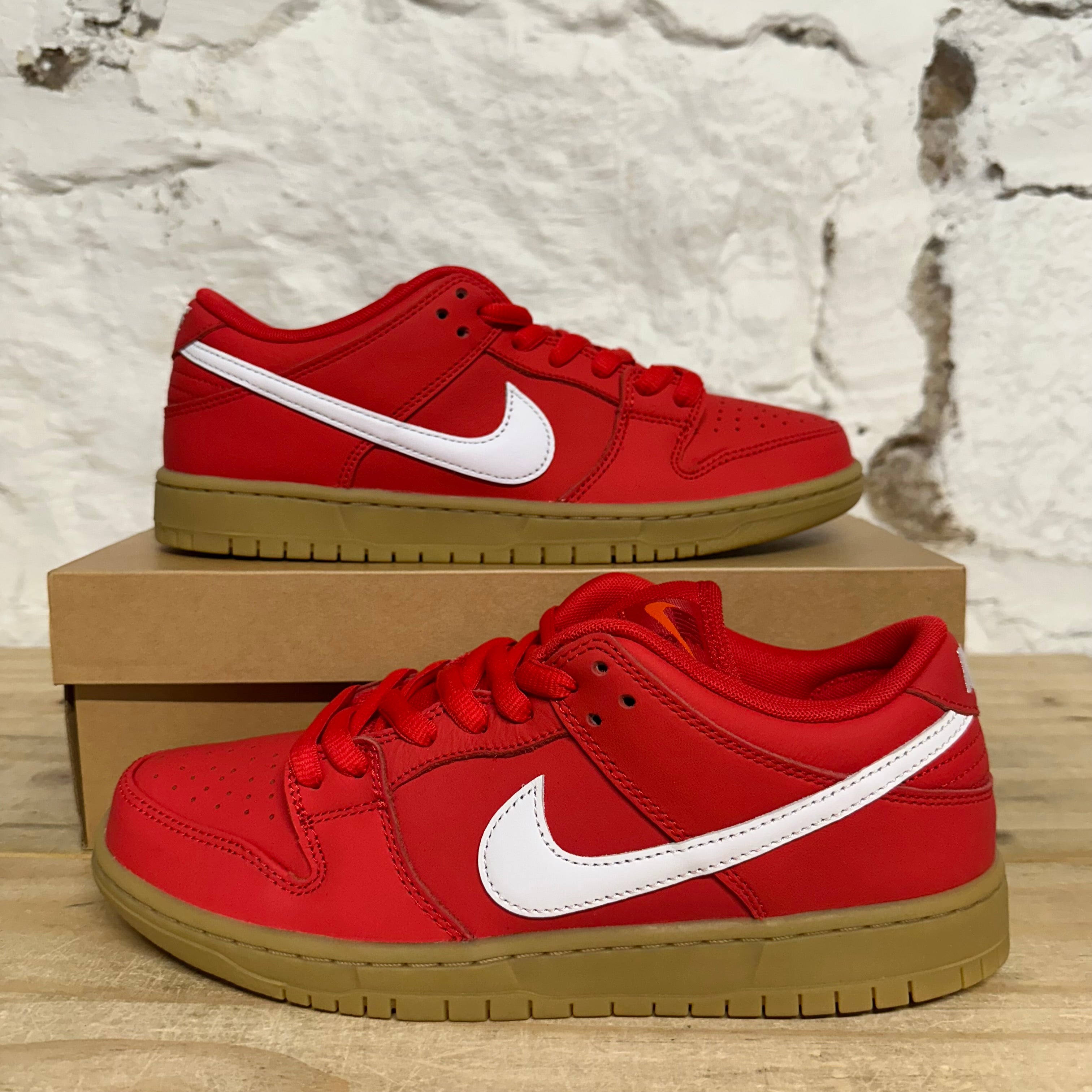 Nike SB Dunk Low University Red Sz 9 DS