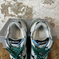 Balenciaga Runner White Green Blue Sneaker Sz 10 (43)